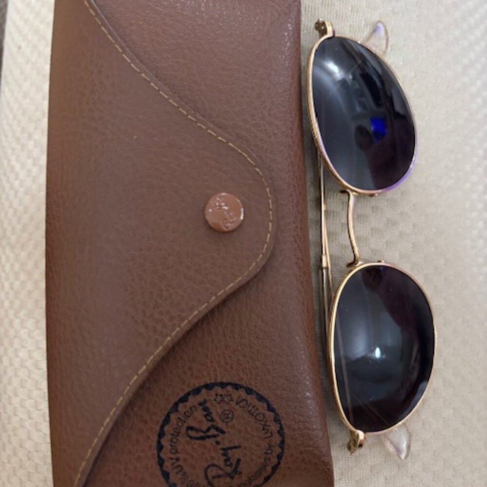 ROUND METAL Rayban sunglasses